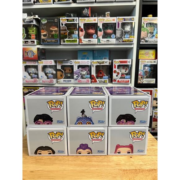 COMPLETE SET 6 K-Pop Demon Hunters Funko Pops Huntr/X CHASE Jinu Zoey Mira Rumi - Picture 4 of 6